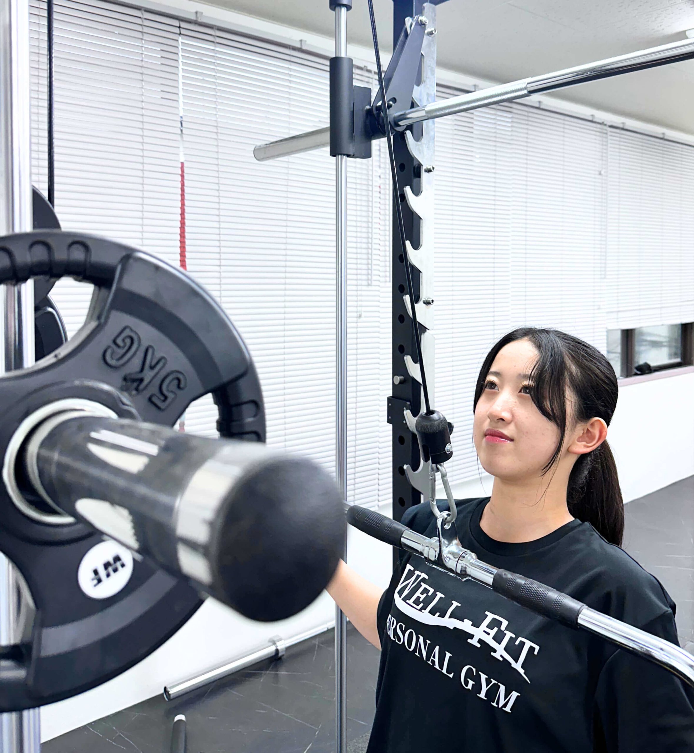 パーソナルジムWELL-FIT茂原店パーソナルトレーニング風景